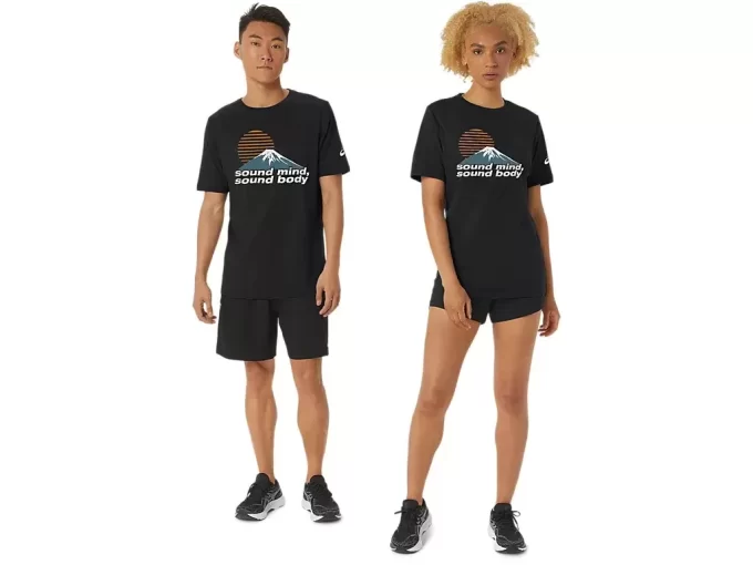UNISEX ASICS SMSB JOURNEY TEE UNISEX ASICS SMSB JOURNEY TEE