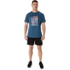 UNISEX ASICS WANDER SHORT SLEEVE TEE UNISEX ASICS WANDER SHORT SLEEVE TEE