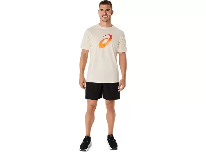 UNISEX SHORT SLEEVE GRADIENT SPIRAL LOGO TEE