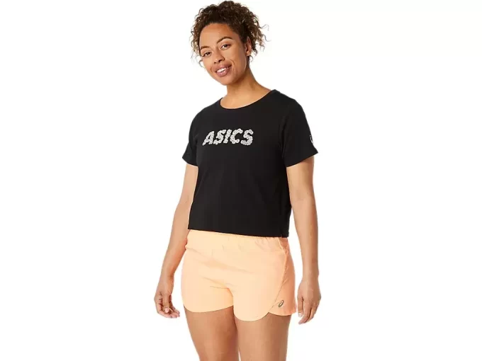 WOMEN’S ASICS DAISY CROP SHORT SLEEVE TOP