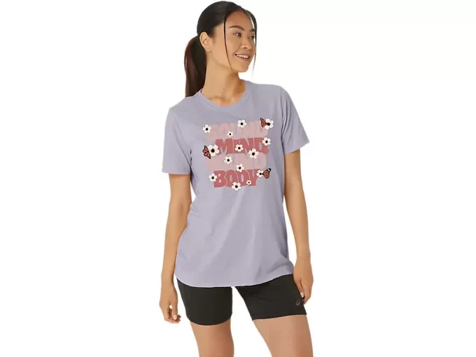 WOMEN’S ASICS MONARCH SLOGAN CREW