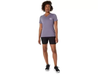 WOMEN’S ASICS NATURE V-NECK SHORT SLEEVE TEE