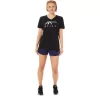 WOMEN’S ASICS STRIPES V-NECK