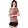 WOMEN’S ASICS STRIPES V-NECK