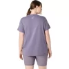 WOMEN’S ASICS STRIPES V-NECK