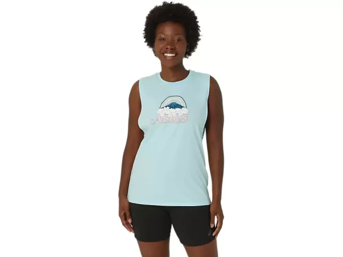 WOMEN’S ASICS YOUR ADVENTURE MUSCLE TEE