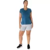 WOMEN’S HEATHER VNECK TOP