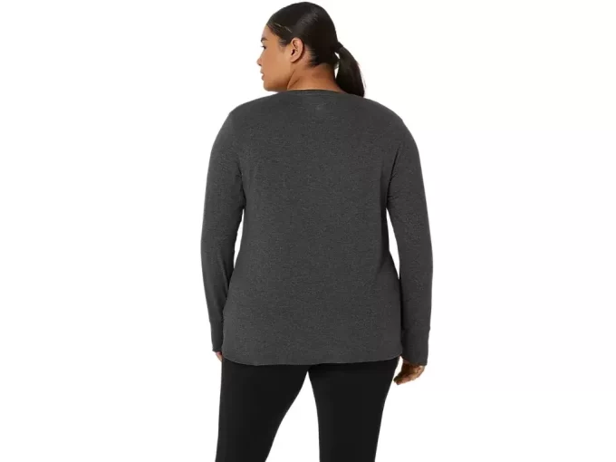 WOMEN’S LONG SLEEVE HEATHER TOP WOMEN’S LONG SLEEVE HEATHER TOP