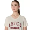 WOMEN’S SHORT SLEEVE EST 1977 V-NECK TEE
