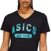 WOMEN’S SHORT SLEEVE EST 1977 V-NECK TEE