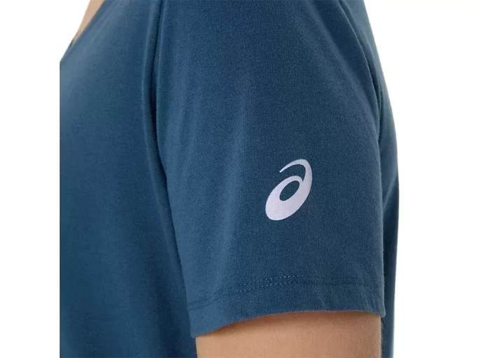 WOMEN’S SUNFLOWER SLOGAN V-NECK